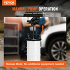 Vevor Fluid Extractor Manual Hand Operated Oil Change Vacuum Pump 1 74 Gal 6 5l