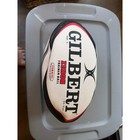 Gilbert Zenon Training Rugby Ball Durable Water Resistant Size 5 9 5-10psi