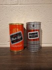 Vintage Carling Black Label Beer Cans 1960s-70s 2 Cans   W tabs Can usa 12oz