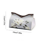 Pu Leather Tissue Box Cover Case Holder Tissue Napkin Home Boxes Cover Durable