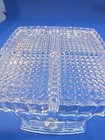Vintage Bohemia 24  Lead Crystal 4 Section Vegtable relish Czech Republic 