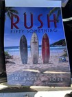 Rush Fifty Something Opening Night Los Angeles 6 7 Tour Poster  237 1200