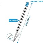 10pc 9 9cm 1 0mm Ballpoint Pen Refills Black Ink 1mm Medium Tip Parker Style