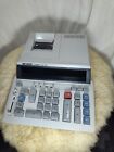 Sharp Compet Adding Machine 10 Key Electric Calculator With Tape Chqs1760a