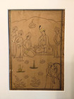 Antique Islamic 19th Century Mughul Miniature Original Paint