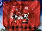 2019 Disney World Parks Red Christmas Holiday Tote Pwp Mickey Minnie Mouse