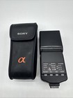 Sony Hvl-f36am Shoe Mount Flash W sony Flash Bag Shown In Photographs