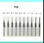 50pcs 0 5 3 175mm Carbide End Mill Engraving Bits Cnc Pcb Machinery 1 8  Shank