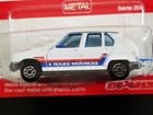 Majorette Citroen Visa Chrono    201   Total Rallye Deco   Made In France