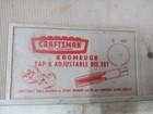 Sears Craftsman 28pc Kromedge Tap And Hexagon Die Set 5200 Nice Used Usa Made
