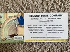 Edmund Burke Company Multicolor Advertising Ink Blotter Lot Of 7 Toledo Oh