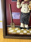 Vintage Kitchen  excellent Food  Chef Decorated Wall Hanging Decor 26 X 17 