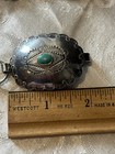 31     C1930 Vaughn   s Trading Post Navajo Sterling Silver Turquoise Concho Belt