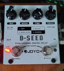 Joyo D-seed Dual Channel Digital Delay 6 Sec Guitar Effect Pedal Four Modes