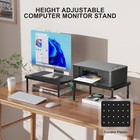  Computer Monitor Stand For Desk  Adjustable Laptop Riser  Desk Monitor Stand