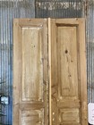 Antique French Double Doors  38x89 5  Raised Panel Doors  European Doors A245
