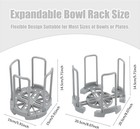 2pcs Dish Dryer Storage Bowl Holder adjustable Bowl Rack Dinner Plates Organizer