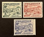 Travelstamps  Philippines Stamps Scott  554-556 Peace   Security Campaign Mnh Og