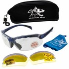 C2 Top   Bottom Focal Magnifier Shooting Safety Glasses Kit With 6 Frame Colors