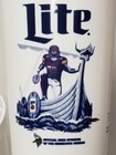 5 Miller Lite Minnesota Vikings Cups 20 Oz Plastic Tailgaiting Glasses New