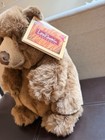 Dakin Lou Rankin Friends Jasper Brown Bear Plush Teddy Bear Nwt Vintage