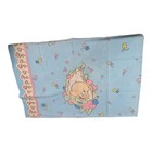 Vintage Disney Snow White Seven Dwarfs Twin Sheet Set Flat Fitted Pillowcase 90s