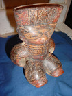 Precolumbian Nicoya Costa Rica Polychrome Seated Figure Museum Quality