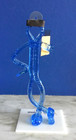Very Cool Blue Acrylic Stick Figure Doctor Statuette-  world s Greatest Doctor 