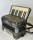 Vintage Hohner Piano Accordion     Made In Germany   With Case   Mother   of   pearl   s