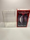 Ball Qube Football Holder Sports Memorabilia Display Case - New In Original Box