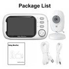 Wireless Video Baby Monitor 3 5  Night Vision 2-way Audio Temperature