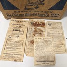 Coleman Model No  8a Vintage Liquid Fuel W  Box And Accessories  b13 