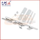 1x Front Grille Srt Emblem Badge For Srt Hellcat Chrome Zinc Alloy With Screw