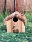 Handmade Cedar Barn Birdhouse