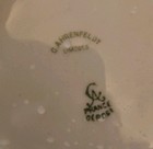 Vintage C  Ahrenfeldt Limoges Floral Coffee Pot  1930s 