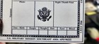 Asa Vietnam Security    get-out-of-jail-free    Card Rare Issued To Intelligence 