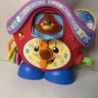 Fisher Price Laugh And Learn Time Peek-a-boo Cuckoo Clock Tested Used Well Loved