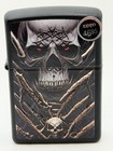 Evil Eye Skull Design Black Matte 2023 Zippo Lighter New 48896