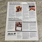 Marlin Sporting Firearms Catalog   Brochure 1981 - Illustrated 32 Pgs