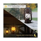 Solar Lantern Outdoor Hanging Solar Lights Dancing Flame Led Waterproof Campi   