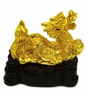Feng Shui Gold Chinese Zodiac Animal Statue Figurine Home Office Decoration