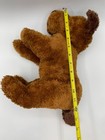 Animal Alley Brown Puppy Dog Plush 14  Terrier Shepherd Collie Eye Spot Patch