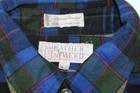 Heather And Tweed Cotton Button Down Flannel Plaid Size Mens Large