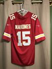Patrick Mahomes  15 Kansas City Chiefs Red Nfl 100 Jersey Men   s Size L  read 