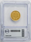 1854-o  3 Gold Indian Au55 Icg 950254-2