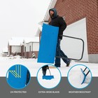 Snow Pusher  42    Heavy Duty Snow Plow Shovel