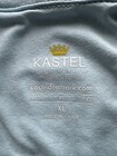 Kastel Denmark Equestrian Floral Fruit Print Long Sleeve Qtr Zip Sun Shirt Xl