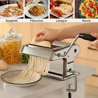 Stainless Steel Adjustable Pasta Maker Machine Lasagne Spaghetti Ravioli Cutter
