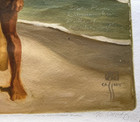 Large - Duke Kahanamoku Signed Michael Cassidy Poster Hawaiian Print
