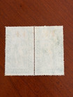 Pair Ol18 Upper Canada  Ontario Law Revenue Stamps  Used 1864 20 Cents Ff